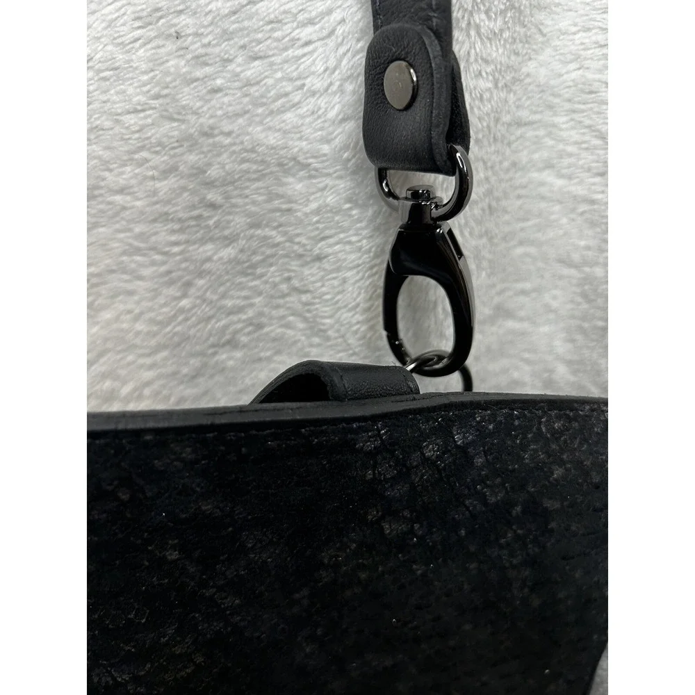 Pietro Alessandro genuine Italian‎ leather snakeskin shoulder bag